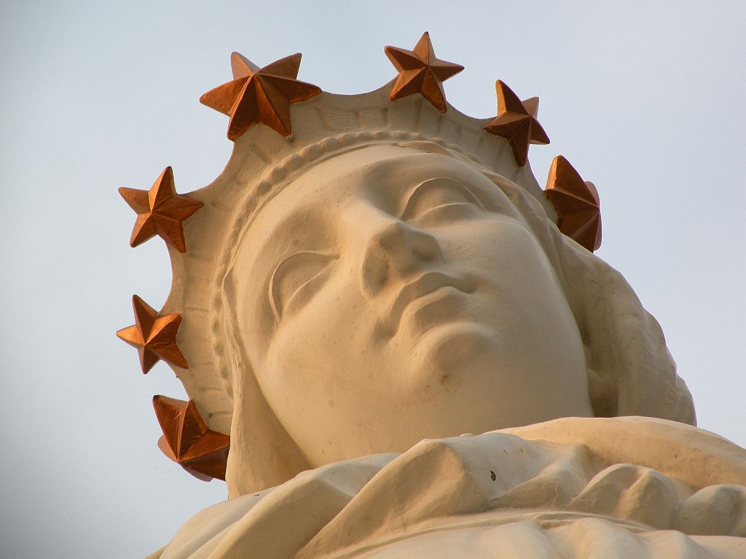 Byblos 03 Our Lady Of Lebanon Statue Was Made At The End Of The 19C and Inaugurated In 1908 